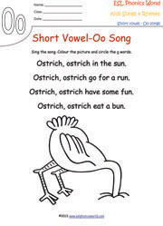 o-short-vowel-song-worksheet
